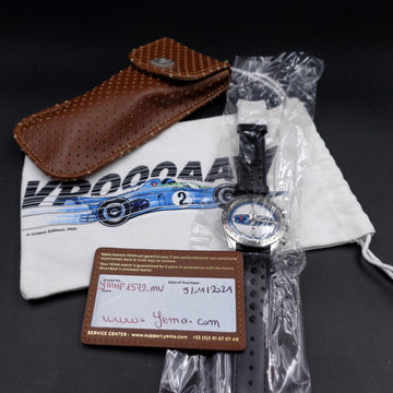 Yema Rallygraf Michel Vaillant chronograph in SS for comic book lovers