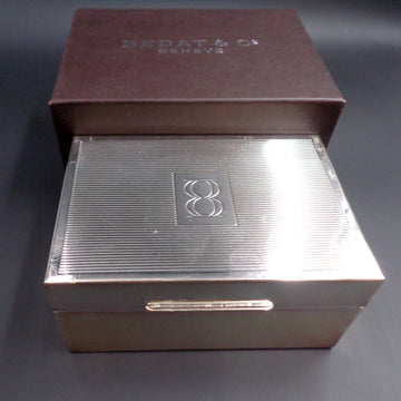 Bedat & Co 3 with ref 384 in SS and diamond bezel - Full set