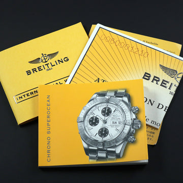 Breitling Super Ocean Chronometre - Ref A13340 - Cal 13 - Full Set - Serviced
