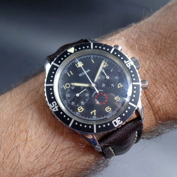Bulova Marine Star chronograph in stainless steel with Valjoux 7731