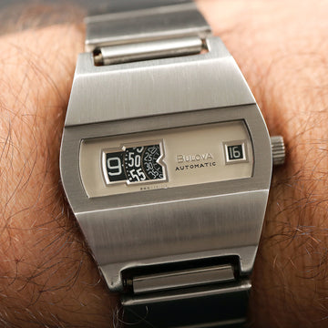 Bulova N4 Jump Hour - Automatic with cal 11 COAUD - SS - Serviced