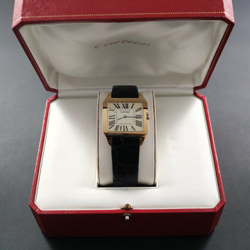 Cartier Santos Dumont in 18K YG - Large size - Manual winding - Ref 2649 - Full Set - Serviced