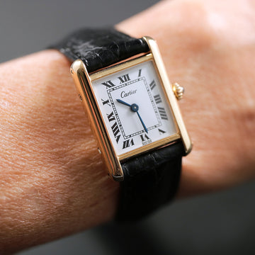 Cartier tank in 18K yellow gold with reference 8660