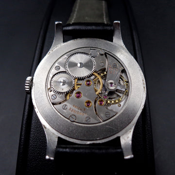 Longines jumbo in stainless steel with Calatrava style from 1950 - Serviced