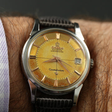 Omega Constellation Pie Pan automatic chronometer in SS with Cal. 561 from 1959 - Serviced