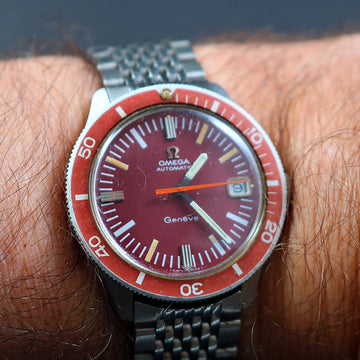 Omega Geneve with ref 166.054 - Cal 565 in stainless steel from 1969