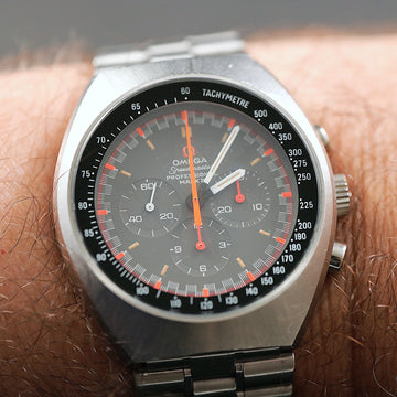 Omega Speedmaster professional Mark II chronograph from 1971 with Cal 861