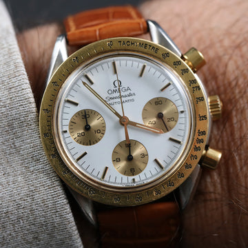 Omega Speedmaster Automatic with Ref 175.0033 with cal 1140 in SS and Gold