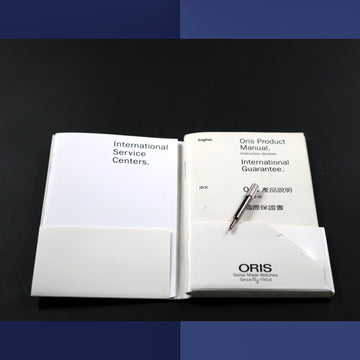 Oris complication 581-7516 with full calendar and automatic movt in SS - Full Set