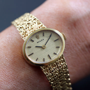 Rolex with Ref 8215 in 14K yellow gold with caliber 1400 from 1970’s