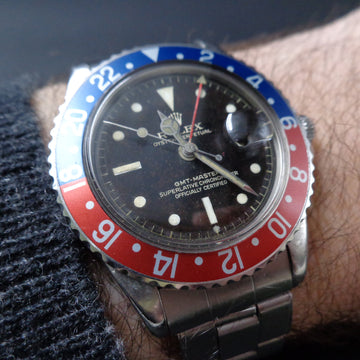 Rolex 1675 GMT Master with Tiger gilt dial from 1961