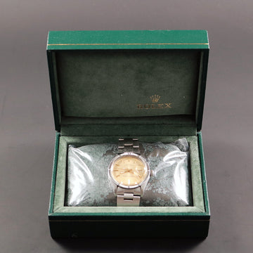 Rolex Oyster Perpetual Date Engine Turned Bezel with ref 1500 from 1974 with caliber 1570