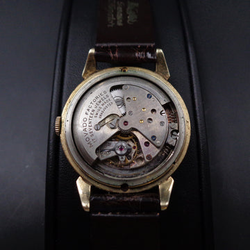 Tiffany watch in 14k solid yellow gold with caliber 220 from the 50’s