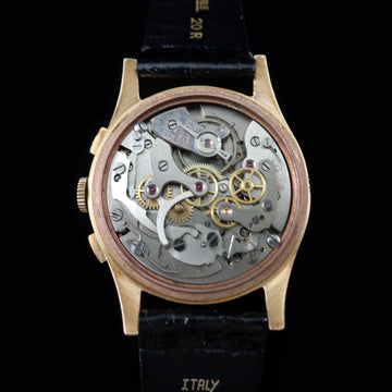 Chronographe Suisse in 18K rose gold with Landeron 248