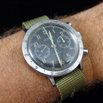 Dodane type 21 with Valjoux 231 in stainless steel
