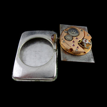 Gucci watch in silver, early 1970’s. Very rare and collectible for fashionistas