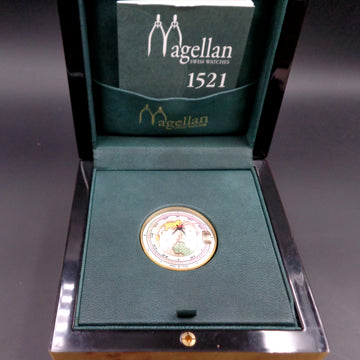 Magellan 1521 in 18K yellow gold with automatic movement - Numbered 24 - FULL SET