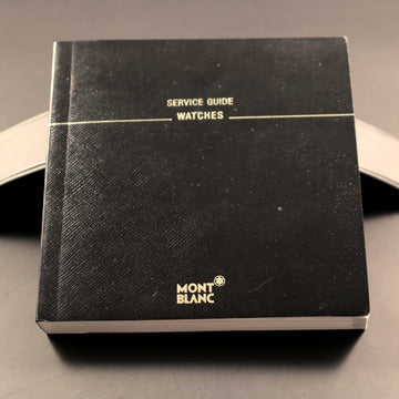 Montblanc 7034 - 35777 automatic chronograph in stainless steel with papers