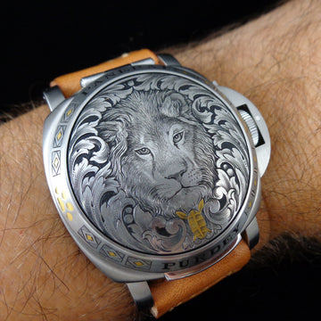 Panerai PAM 152 Luminor Sealand by Purdey – Special Edition Lion – E 040/100 - Brand new – Full set