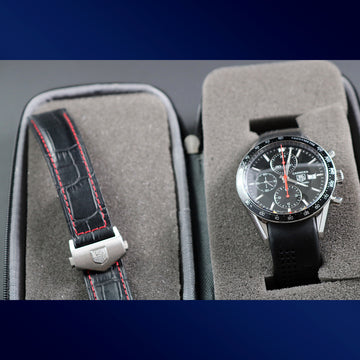 Tag Heuer Carrera Chronograph CV2014-1 automatic with caliber 16 in stainless steel
