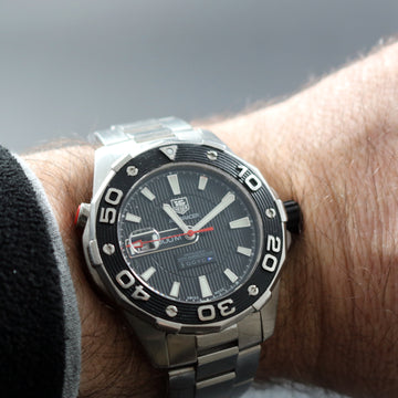 Tag Heuer WAJ 2119 – Aquaracer – Defender 34th Americas Cup – with Caliber – Service by Tag Heuer – Full Set