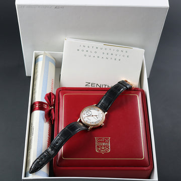 Zenith Elite H W- 17.0240.655 in 18K Red gold – Chronometer  - Full set