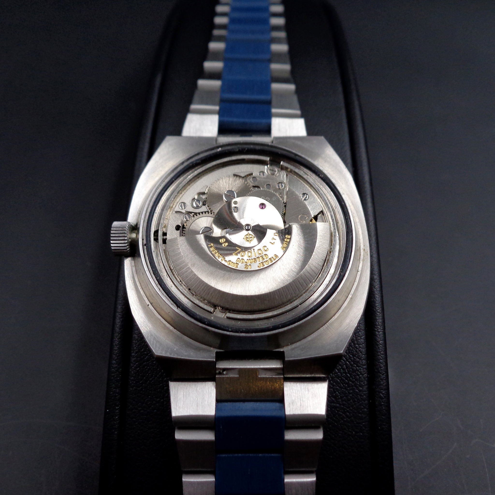 Zodiac Olympos SST with hi-beat caliber 86 with reference 862 964