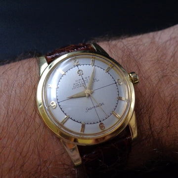 Omega Seamaster Automatic with ref 2577 2520 SC – 18K YG - Cal 352 from 1950