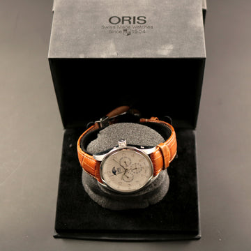 Oris complication 581-7516 with full calendar and automatic movt in SS - Full Set