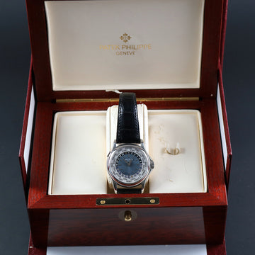Patek Philippe World Time 5110P in platinum with caliber 240/188