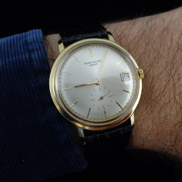 Patek Philippe 3445 in 18K yellow gold with caliber 27-460 - Serviced - Full set