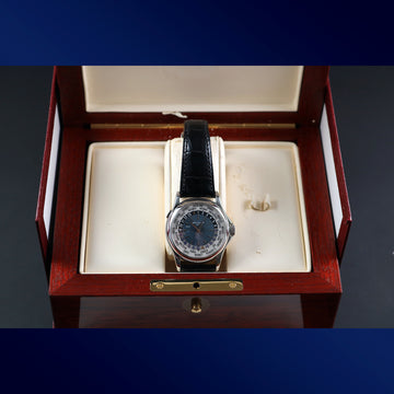 Patek Philippe World Time 5110P in platinum with caliber 240/188