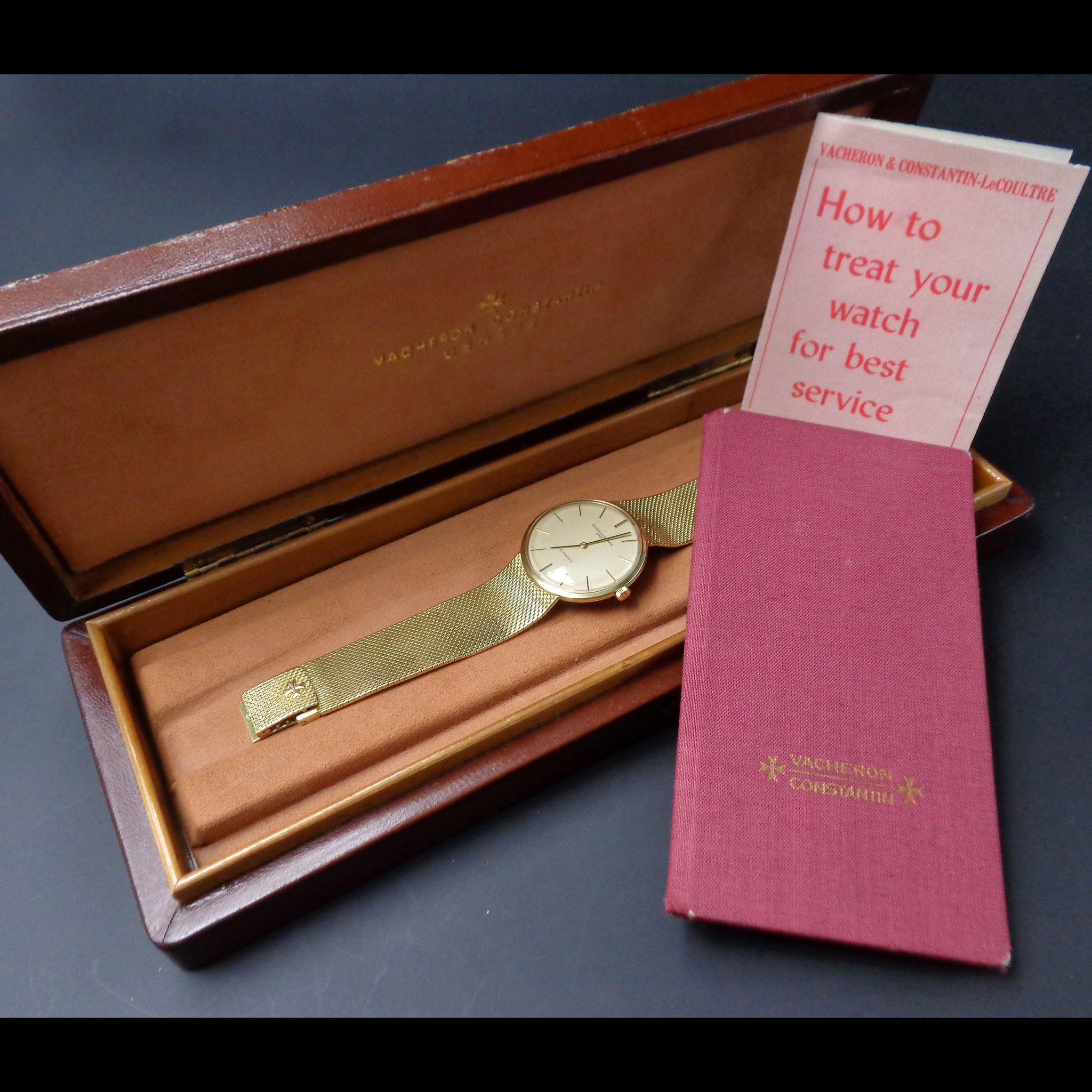 Vacheron Constantin 7416 in 18K Yellow Gold with caliber K1120