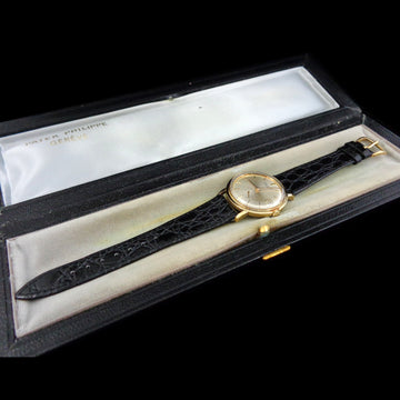 Patek Philippe 3445 in 18K yellow gold with caliber 27-460 - Serviced - Full set